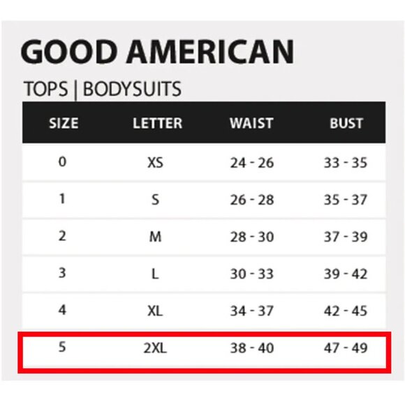 Good American Scuba Modern Square Neck Tank Bodysuit Brown Bark Size 2XL 5 $79 - Picture 15 of 15